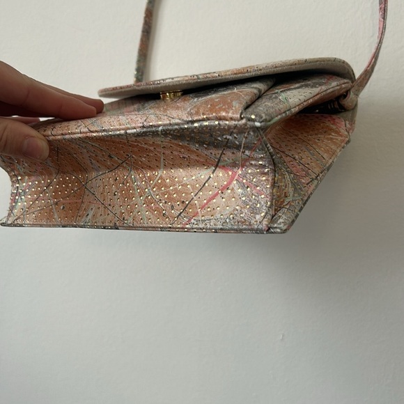 Vintage pastel color handbag - Picture 9 of 9